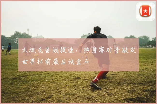 太极虎备战提速，热身赛对手敲定世界杯前最后试金石